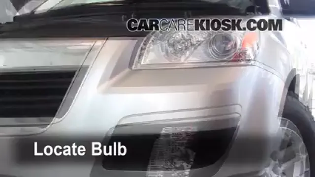 2008 Saturn Outlook XE 3.6L V6 Éclairage Feux de croisement (remplacer l'ampoule)
